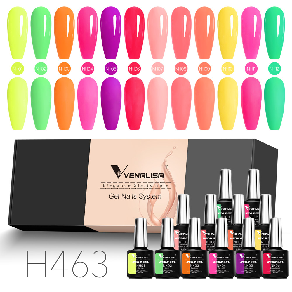 VENALISA น้ำยาทาเล็บเจลนีออน 7 - Resin Art Training บทวิจารณ์และราคา