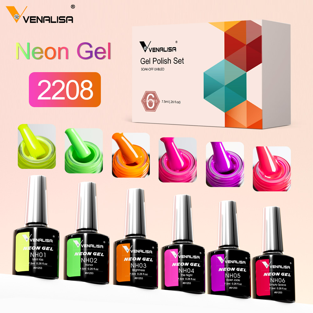 VENALISA น้ำยาทาเล็บเจลนีออน 7 - Resin Art Training บทวิจารณ์และราคา