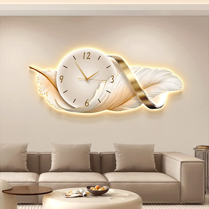 ขนาดใหญ่โลหะ Wall Art นาฬิกาผน - Resin Art Watch บทวิจารณ์และราคา