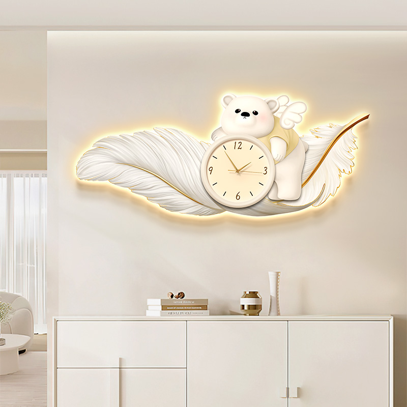 ขนาดใหญ่โลหะ Wall Art นาฬิกาผน - Resin Art Watch บทวิจารณ์และราคา