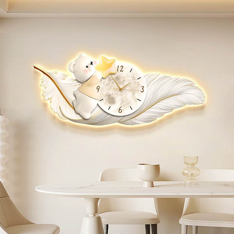 ขนาดใหญ่โลหะ Wall Art นาฬิกาผน - Resin Art Watch บทวิจารณ์และราคา