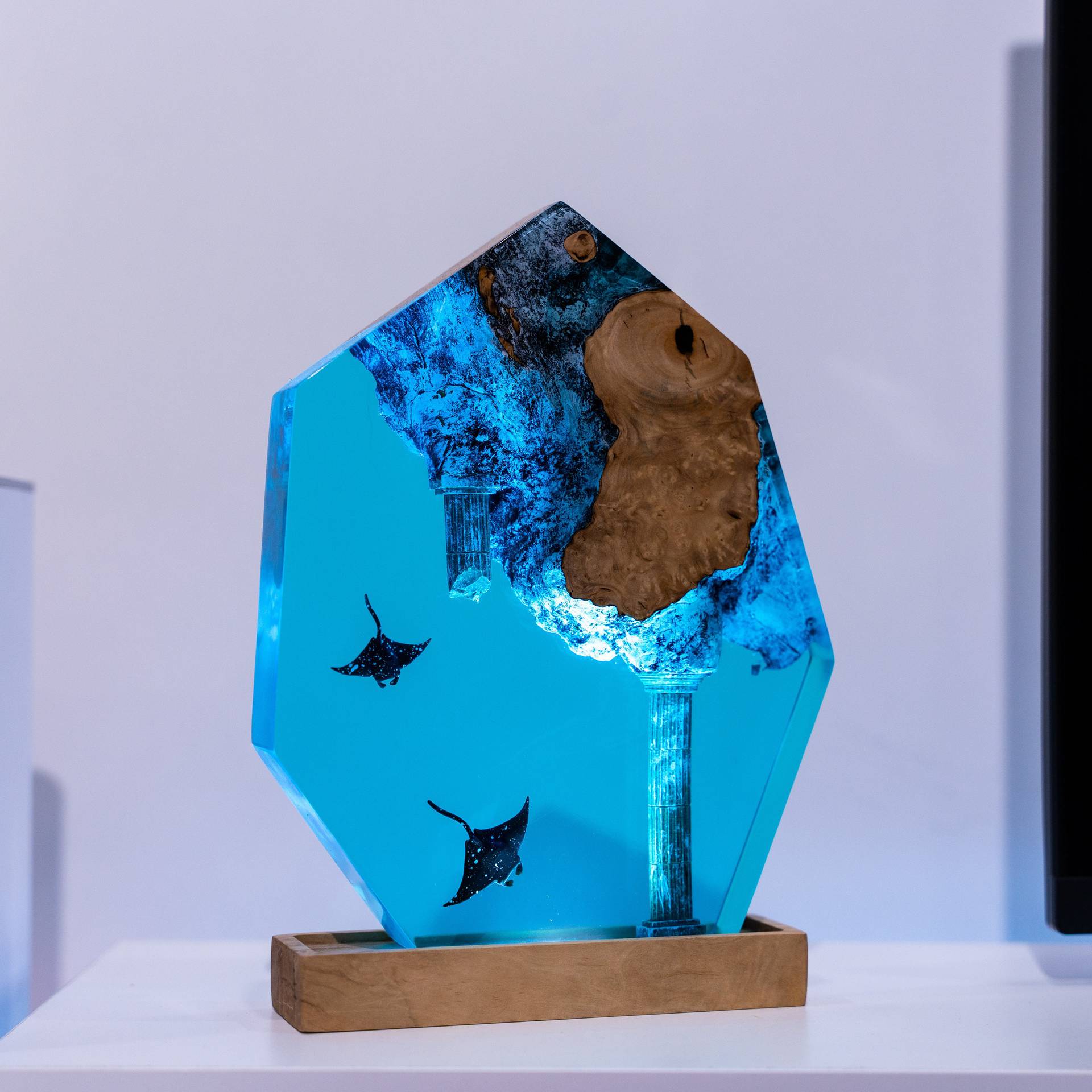 โคมไฟเรซิ่นแบบกำหนดเอง รูปแบบซ - Resin Artist บทวิจารณ์และราคา