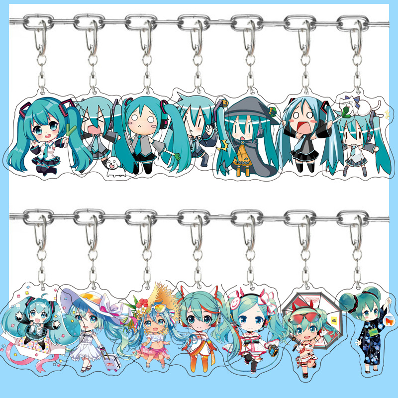 พวงกุญแจอะคริลิกน่ารักลายฮัตสึ - Resin Art Keychain บทวิจารณ์และราคา