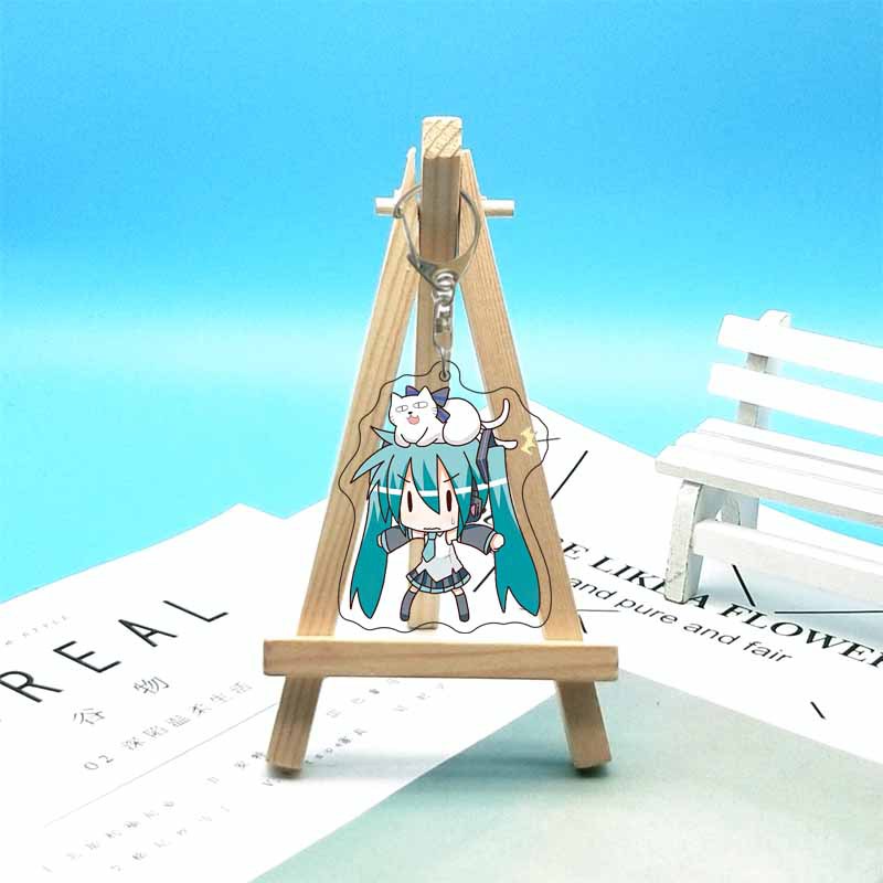 พวงกุญแจอะคริลิกน่ารักลายฮัตสึ - Resin Art Keychain บทวิจารณ์และราคา