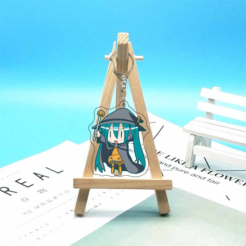 พวงกุญแจอะคริลิกน่ารักลายฮัตสึ - Resin Art Keychain บทวิจารณ์และราคา