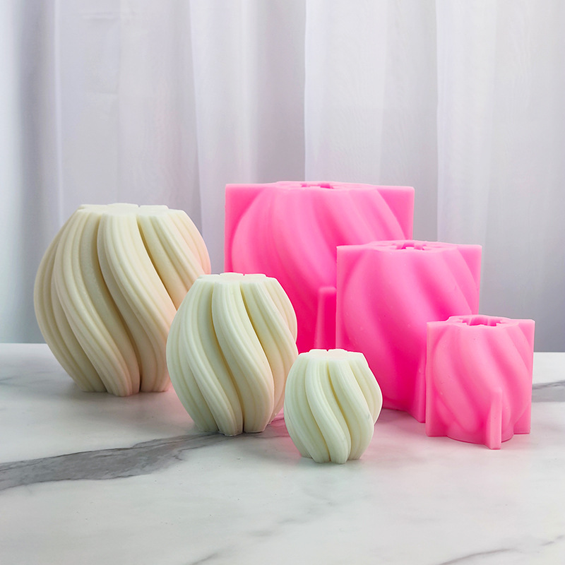 เรขาคณิตลายคอลัมน์เทียนแม่พิมพ - Resin Art Furniture บทวิจารณ์และราคา