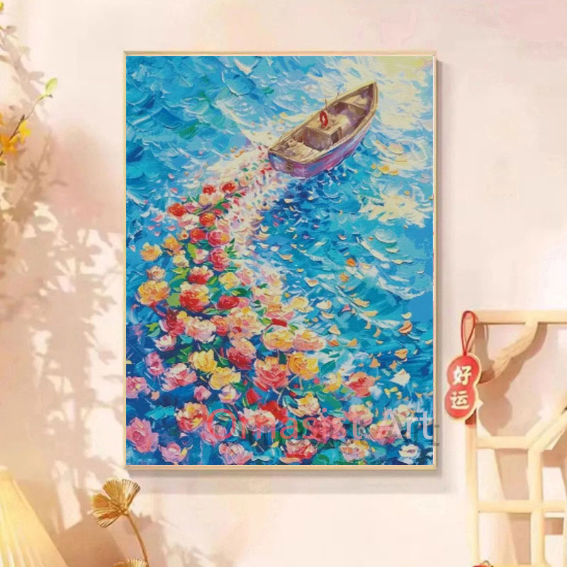 ภาพวาดเพชรคริสตัลเต็มรูปแบบ ศิ - Resin Art Wallpaper บทวิจารณ์และราคา