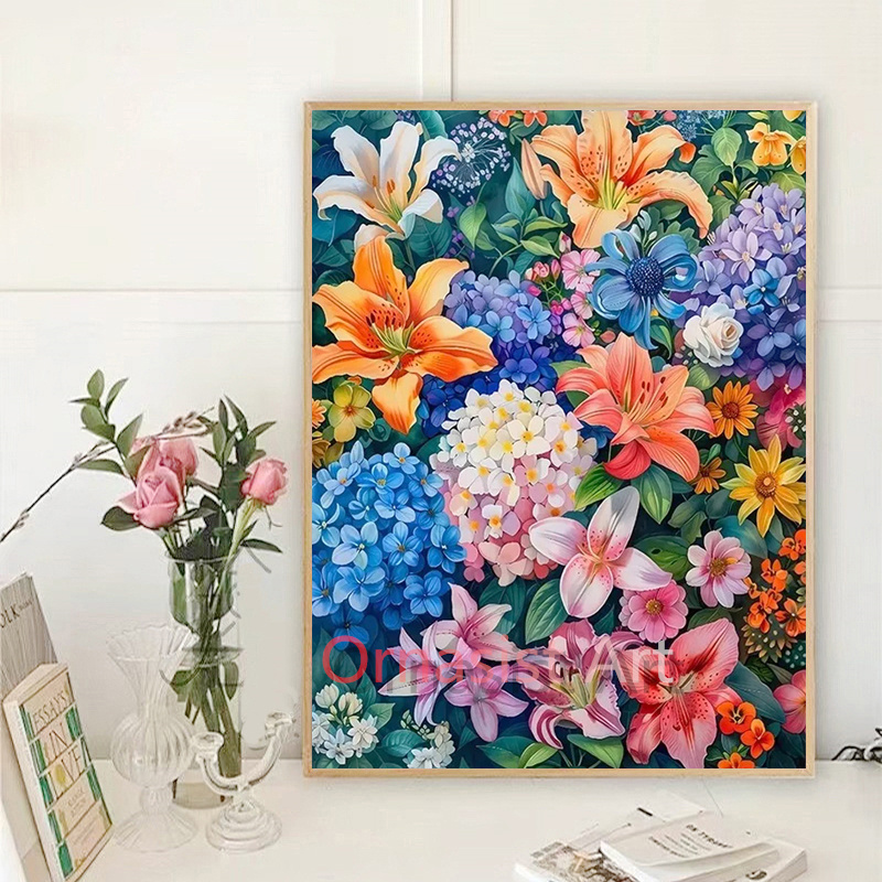 ภาพวาดเพชรคริสตัลเต็มรูปแบบ ศิ - Resin Art Wallpaper บทวิจารณ์และราคา
